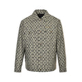 Louis Vuitton Monogram Textured Button Jacket - Beige