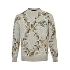 Louis Vuitton Pixel Mosaic Crewneck Sweater - Off White