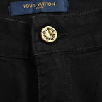 Louis Vuitton Straight-Leg Tailored Trousers - Black