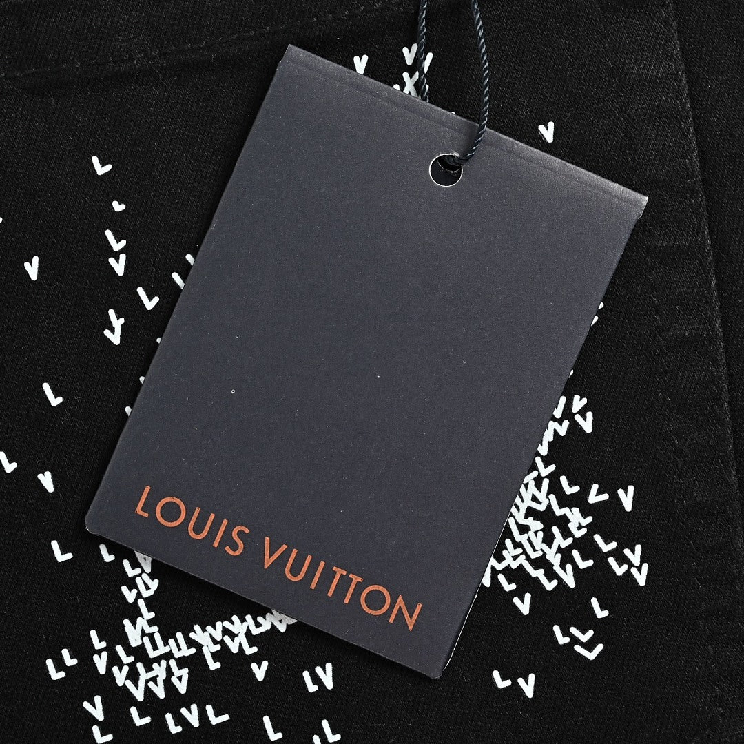 Louis Vuitton Straight-Leg Tailored Trousers - Black