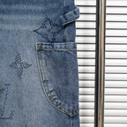 Louis Vuitton Logo-Embroidered Straight-Leg Jeans