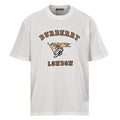 Burberry Check Flag Towel-Appliqué Letter T-Shirt