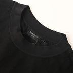 Balenciaga Antwerpen Crest Distressed T-Shirt – Black