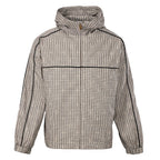 Louis Vuitton Check Hooded Windbreaker Jacket