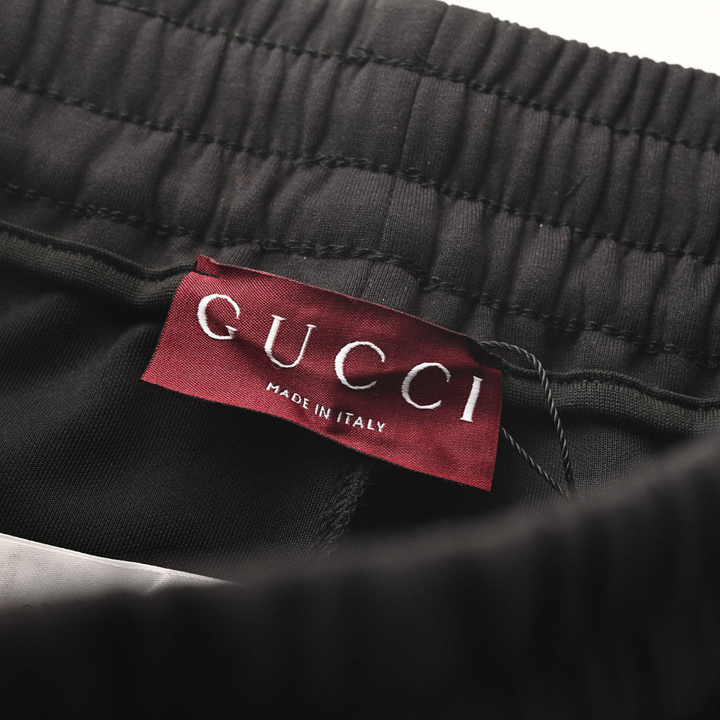 Gucci Web Stripe Technical Jersey Shorts – Black