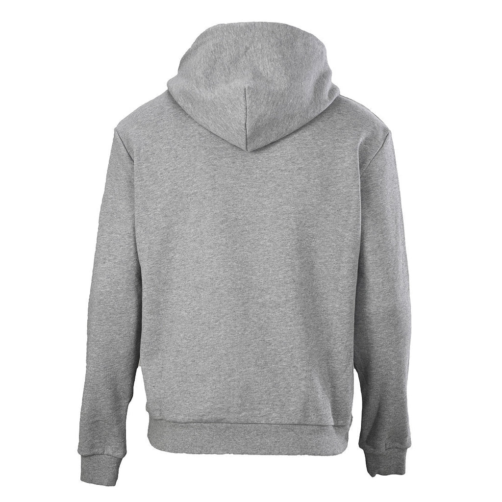 Louis Vuitton Monogram Embroidered Zip Hoodie — Grey