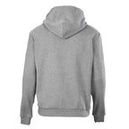 Louis Vuitton Monogram Embroidered Zip Hoodie — Grey