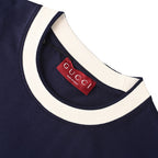 Gucci Double G Embroidered Short-Sleeve Top