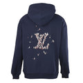 Louis Vuitton Sailboat Embroidered Pullover Hoodie — Navy