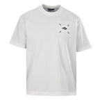 Balenciaga B Badge Patch Oversized T-Shirt – White