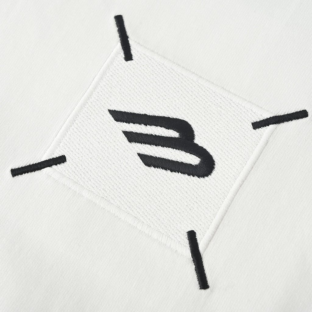 Balenciaga B Badge Patch Oversized T-Shirt – White
