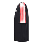 BALENCIAGA Unity Sports Icon Embroidered Double-Ring Color-Block Striped T-Shirt