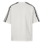 Balenciaga x Adidas Three-Stripe Oversized T-Shirt – White