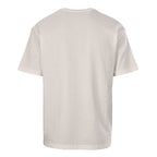 PRADA T-shirt with small figure graphic at the neckline
