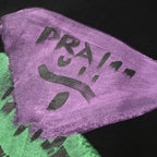 PRADA Painted Print T-shirt
