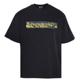 BALENCIAGA Green Tape Graffiti Short-Sleeve T-Shirt