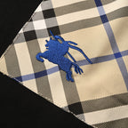Burberry Short-Sleeve T-Shirt with Pocket & Equestrian Knight Embroidery