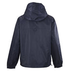 Louis Vuitton Hooded Nylon Windbreaker Jacket — Navy