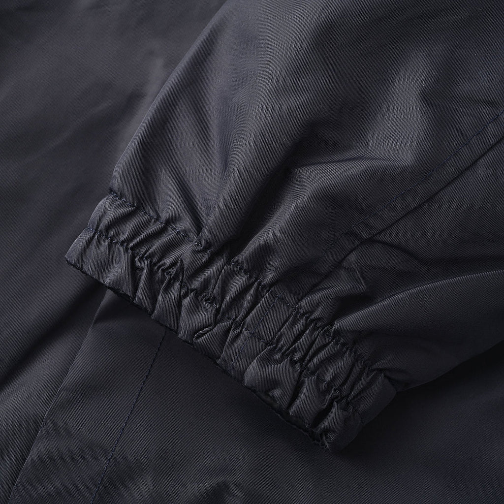Louis Vuitton Hooded Nylon Windbreaker Jacket — Navy