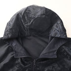 Louis Vuitton Hooded Nylon Windbreaker Jacket — Navy