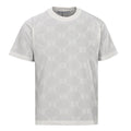 Givenchy All-Over 4G Monogram Tonal Oversized T-Shirt – Light Grey
