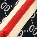 Gucci GG Monogram Print Web Stripe Shorts – Navy