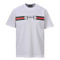 Gucci Horsebit & Web Detail Short-Sleeve T-Shirt