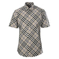 Burberry Check Short-Sleeve Shirt