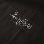 Balenciaga Script Logo Short-Sleeve Shirt – Black