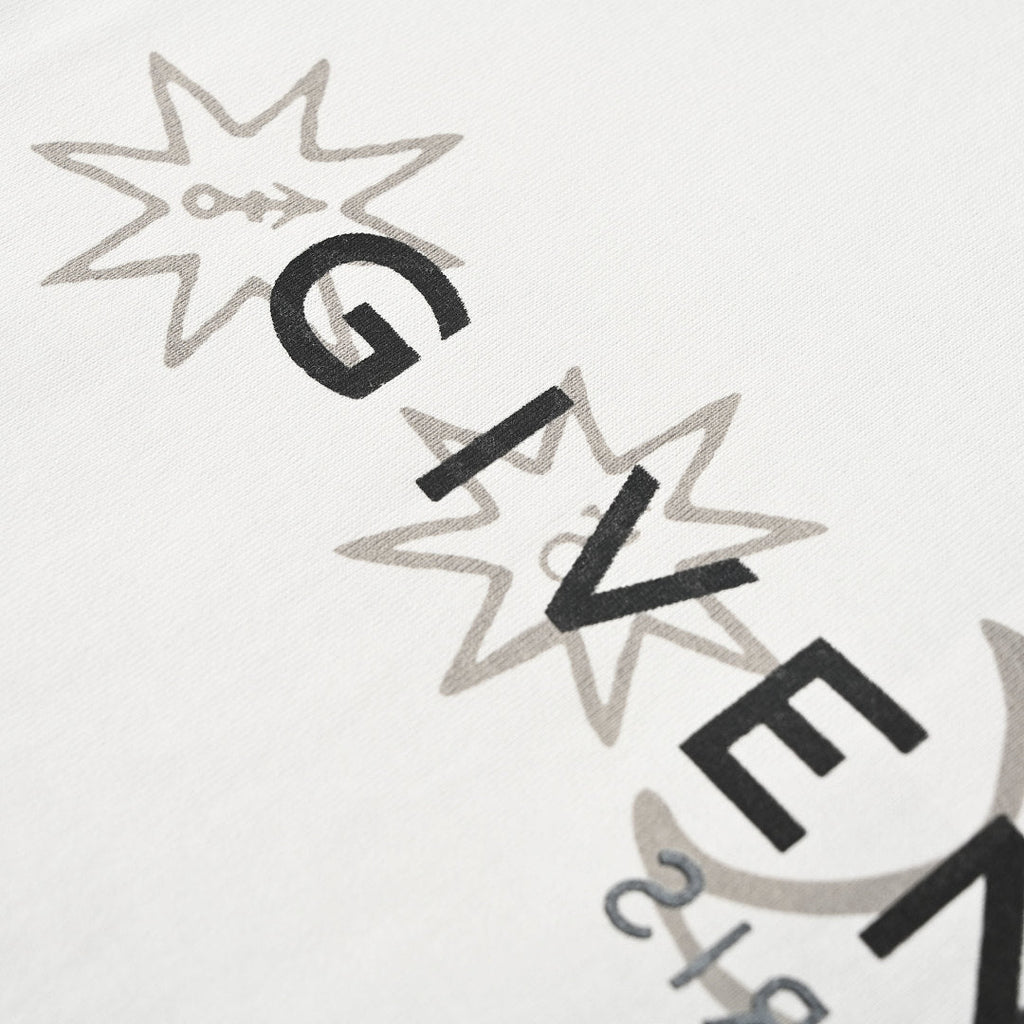 Givenchy Paris Star & Moon Logo Oversized T-Shirt – White