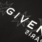 Givenchy Paris Star & Moon Celestial Oversized T-Shirt – Black