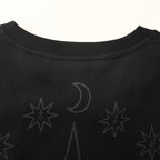 Givenchy Paris Star & Moon Celestial Oversized T-Shirt – Black