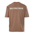 Balenciaga Gothic Metal Logo T-Shirt