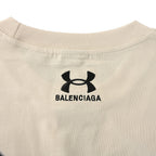 Balenciaga x Under Armour Collab Logo T-Shirt – Beige