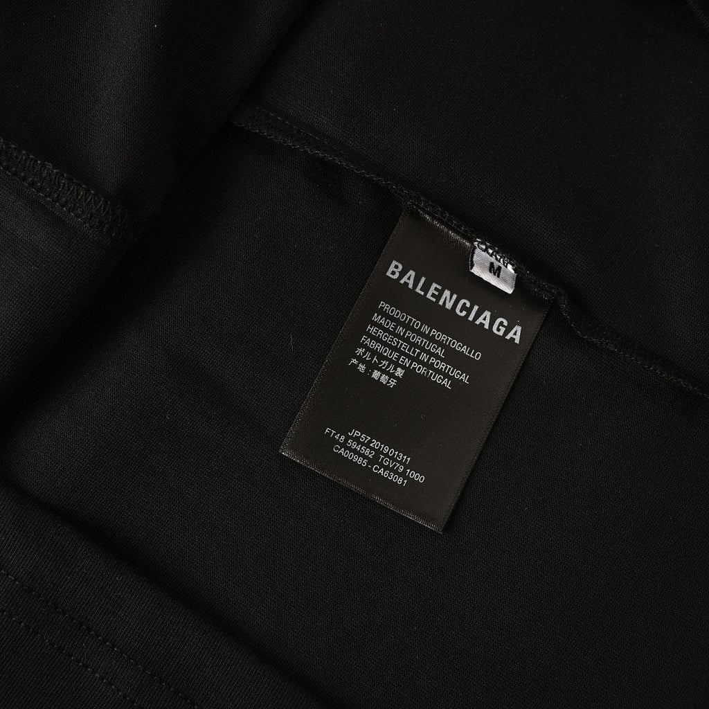 Balenciaga x Under Armour Collab Logo T-Shirt – BLACK