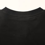Givenchy Paris Double Logo Glitch Oversized T-Shirt – Black