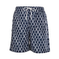 Gucci All-Over Logo Print Swim Shorts – Navy