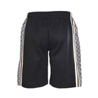 Gucci GG Monogram Jacquard Side Band Jersey Shorts – Black