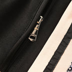 Gucci GG Monogram Jacquard Side Band Jersey Shorts – Black