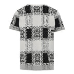 Givenchy 4G Monogram Jacquard Knit T-Shirt – Black & White
