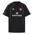 Balenciaga Soccer Jersey T-Shirt – Paris No. 10 – Black