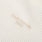 Louis Vuitton Waffle-Knit Long Sleeve Top — Ivory