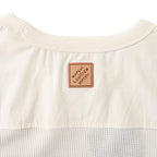Louis Vuitton Waffle-Knit Long Sleeve Top — Ivory