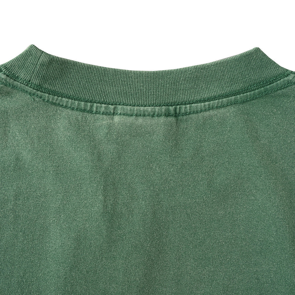 Balenciaga Property Design Team Script Logo T-Shirt – Forest Green