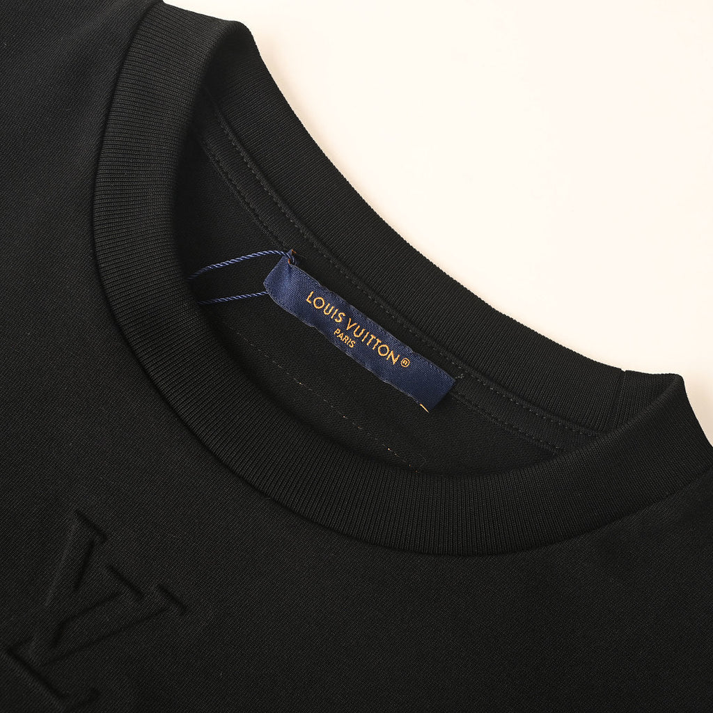 Louis Vuitton Long Sleeve T-Shirt — Black