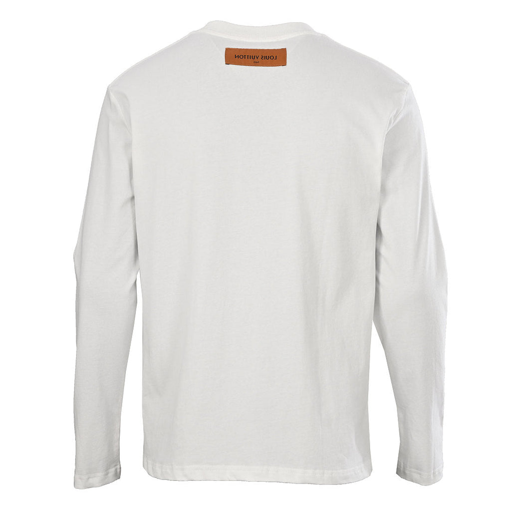 Louis Vuitton Long Sleeve T-Shirt — white