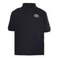 PRADA Oval Embroidery Short-Sleeve Polo Shirt