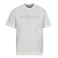 Givenchy Paris Embossed Logo Oversized T-Shirt – Light Grey