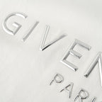 Givenchy Paris Embossed Logo Oversized T-Shirt – Light Grey