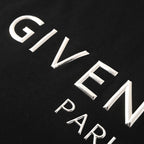 Givenchy Paris Vintage Logo Oversized T-Shirt – Black